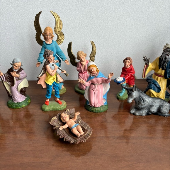 22 Piece Fontanini & Italy Nativity Figure Lot - Picture 4 of 10